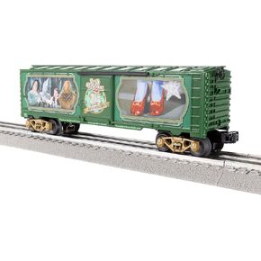 Lionel Warner Brothers Wizard of Oz 85th Anniversary O Gauge Model Train Boxcar with Illuminated Red Slippers