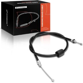 A-Premium Front Side Parking Brake Cable Assembly Compatible with Ford, Lincoln, Mercury Models: Crown Victoria 2003-2011, Town Car 2003-2011, Grand Marquis 2003-2011, Marauder 2003-2004
