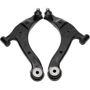 DRIVESTAR K620009 K620010 Front Lower Control Arms, with Ball Joint Bushing, for Chrysler PT Cruiser 2001-2010, Dodge Neon 2003-2005, Front Suspension Pair
