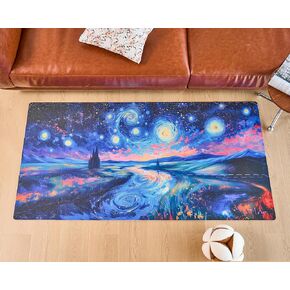 Stylish Play Puzzle Mat 35.4x35.4 Inches -9 Tiles Soft and Non-Toxic Play Mat EVA Foam Tiles for Gym Nursery Playroom Livingroom