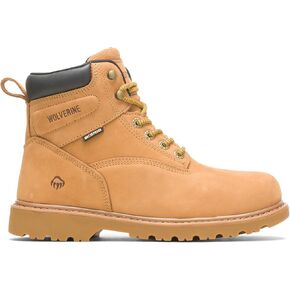 Wolverine Mens Floorhand Waterproof Steel Toe 6 Inch Work Boot