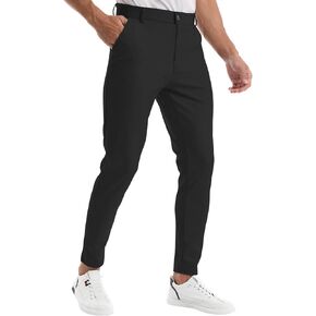 CANGHPGIN Mens Dress Pants Slim Fit Stretch Tapered Skinny Chinos Pants Men Business Casual Pants