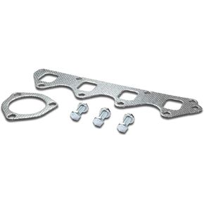 Auto Dynasty Aluminum Exhaust Manifold Header Gasket Set Compatible with 89-94 Geo Tracker/Suzuki Sidekick 1.6L Samurai 1.3L
