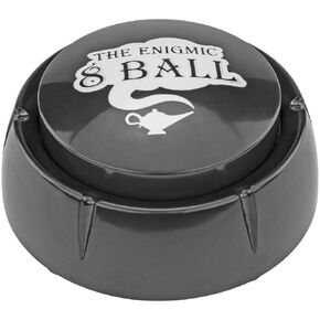 Fairly Odd Novelties The Enigmic 8 Ball Sound Button Gag Novelty Joke White Elephant Gift 9 Magic Fortune Telling Answers