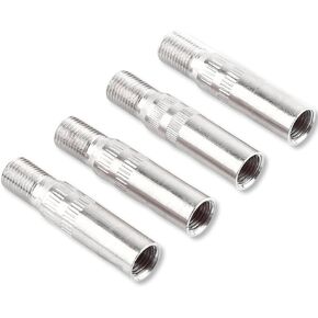 Valve Stem Extension 4Pcs 39mm, Tire Valve Extension Valve Stem Extenders Tire Valve Extenders Brass Tire Stem Extension Wheel Tire Cap Extender Adapter for Car Motorcycle Truck