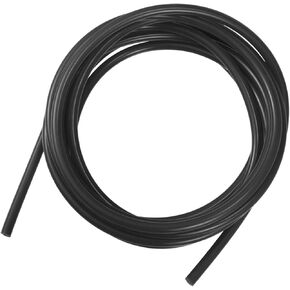 Motoforti Universal Silicone Hose Tube, 4.5 Meter 14.76ft, Silicone, Black, 1 Pcs