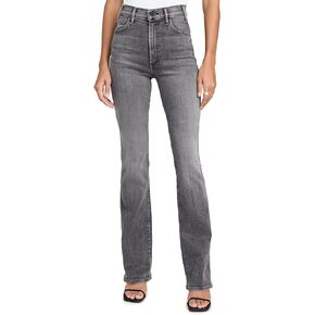 بنطلون جينز The Hustler ذو الكعب النسائي من MOTHER in Kuwait