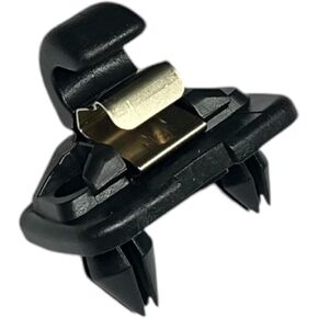 AUDI Genuine A4 A3 A5 TT Interior Sun Visor Hook Clip Soul Black Bracket