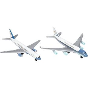 Air Force One 2 Plane set Air Force One and Air Force Two, Blue and White