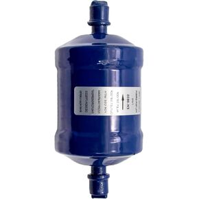 EK-083S EK Series Liquid Line Filter Drier Refrigerant Filter Drier 3/8 Sweat EK-083S for Heat Pump Air Conditioning Refrigeration Heating Systems