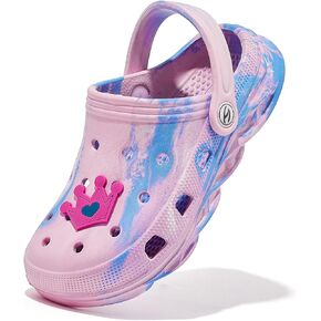 BODATU Boys Girls Garden Clogs Kids Slip On Beach Shoes Children Sandals for Indoor Outdoor