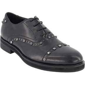 KARL LAGERFELD Men's Studded Leather Oxfords Dress Shoe Sneaker