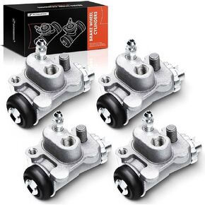 A-Premium Front Left and Right Brake Wheel Cylinders Set of 4 Compatible with Honda TRX400FW Foreman 4x4 1999-2003, TRX450FE FourTrax Foreman ES 1998-2004, TRX450FM FourTrax Foreman S 1998-2004