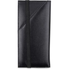 Passport Wallet - Travel Document Holder w/RFID Blocking – Full Grain Leather – Bifold big Wallet with Credit Card Slots for Women and Men,Turquoise floral,522-60