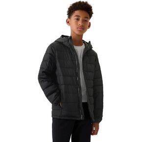 GAP Boys' Logo Lightweight Puffer Jacket