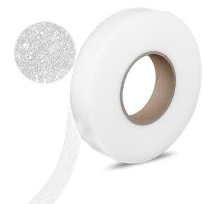 3/4inch X 70 Yards Hemming Tape for Dresses,No Sew Hemming Tape Iron on Double Sided Fabric Tape Fusible Stitch Witchery Adhesive for Curtain Clothes Skirts Jeans