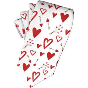 Tie For Men - Novelty Fashion Fun Full Print Skinny Necktie