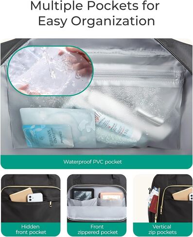 BAGSMART Duffle Bag for Travel, Weekender Bags for Women with Wet Pocket, Carry on Bag Underseat for Airplane, Overnight Bag for Women in Saudi Arabia