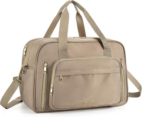 BAGSMART Duffle Bag for Travel, Weekender Bags for Women with Wet Pocket, Carry on Bag Underseat for Airplane, Overnight Bag for Women in Saudi Arabia