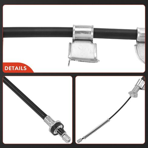 A-Premium Rear Driver Side Parking Brake Cable Assembly Compatible with Nissan Models: Rogue 2008-2013 - Replace# 36531JM000 in Saudi Arabia