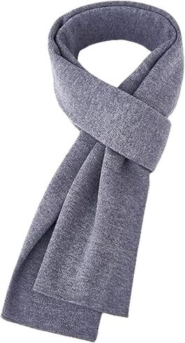 Mens Winter Scarf Soft Warm Long Cashmere Scarf Long Stylish Plaid Scarves for Men in Saudi Arabia