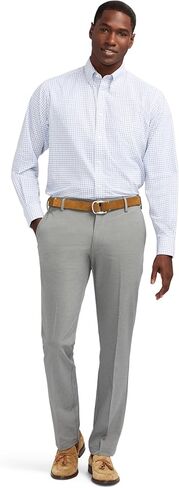 Izod Men's Non-Iron Stretch Straight Fit Flat Front Traveler Chino Pant in Kuwait