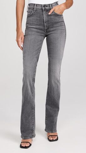 بنطلون جينز The Hustler ذو الكعب النسائي من MOTHER in Kuwait