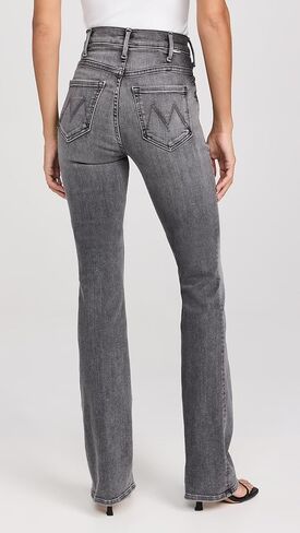 بنطلون جينز The Hustler ذو الكعب النسائي من MOTHER in Kuwait