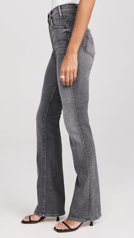 بنطلون جينز The Hustler ذو الكعب النسائي من MOTHER in Kuwait