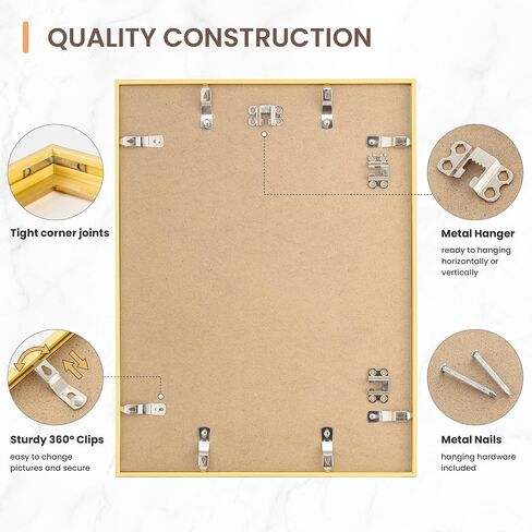 مجموعة إطارات الصور Axeman مقاس 12 × 16 مكونة من 5 قطع | إطار مقاس 12 × 16 لعرض الحائط أو سطح الطاولة | عرض الصور 9x12 مع حصيرة أو 12x16 بدون حصيرة | إطار ملصق مقاس 12 × 16 مع زجاج شبكي عالي الدقة | طبيعي in Saudi Arabia