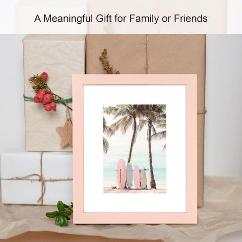 11x14 Picture Frame (2 Pack, Pink), Display Pictures 8x10 with Mat or 11x14 Without Mat, 11 by 14 Photo Frames TableTop Display and Wall Mounting in Saudi Arabia