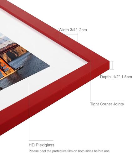 11x14 Picture Frame (2 Pack, Pink), Display Pictures 8x10 with Mat or 11x14 Without Mat, 11 by 14 Photo Frames TableTop Display and Wall Mounting in Saudi Arabia