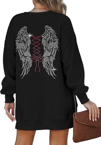 CHICME BEST SHOPPING DEALS Chic Me Womens Long Sleeve Zipper Slit Sweatshirt Casual Pullover Zipper Hoodies in Saudi Arabia