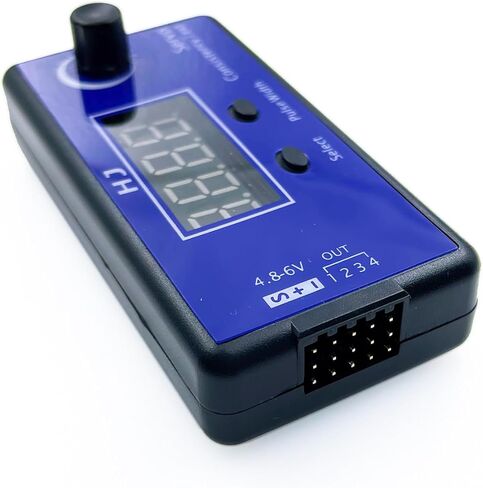 MEIVIFPV RC جهاز اختبار المؤازرة الرقمية ESC اختبار الاتساق لطائرة RC هليكوبتر RC سيارة محرك معزز خنق العرض in Kuwait