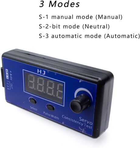 MEIVIFPV RC جهاز اختبار المؤازرة الرقمية ESC اختبار الاتساق لطائرة RC هليكوبتر RC سيارة محرك معزز خنق العرض in Kuwait