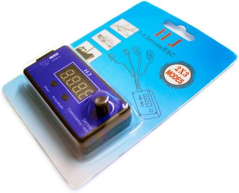 MEIVIFPV RC جهاز اختبار المؤازرة الرقمية ESC اختبار الاتساق لطائرة RC هليكوبتر RC سيارة محرك معزز خنق العرض in Kuwait