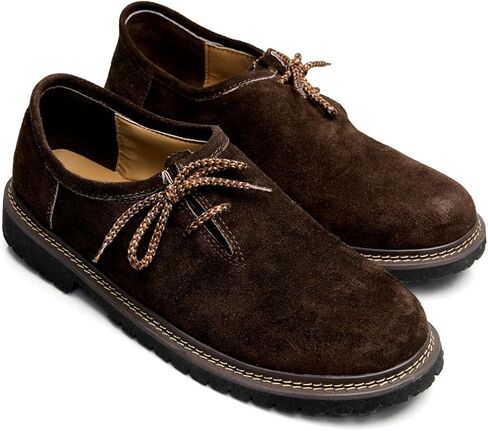 Bavarian Leather Shoes for Men - Designed in Germany - Haferlschuhe Made from Genuine Leather in Saudi Arabia