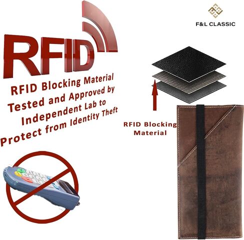 محفظة جواز السفر - حامل مستندات السفر مع خاصية حجب RFID - جلد محبب بالكامل - محفظة كبيرة ثنائية الطي مع فتحات لبطاقة الائتمان للنساء والرجال، زهور فيروزية، 522-60 in Saudi Arabia