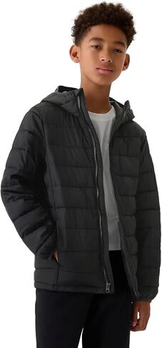 GAP Boys' Logo Lightweight Puffer Jacket in Saudi Arabia