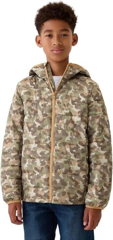 GAP Boys' Logo Lightweight Puffer Jacket in Saudi Arabia