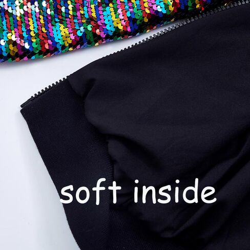 سترات للأولاد مزيّنة بالترتر وياقة مخططة للأطفال، معطف لامع لأعياد الميلاد، ملابس للأولاد لامعة in Kuwait