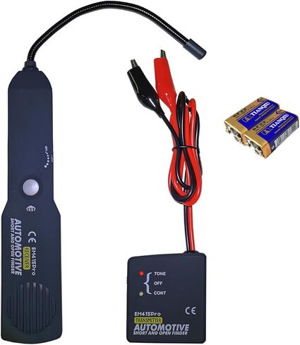 Automotive Short & Open Finder Electrical Circuit Tester Cable Wire Breaker Tracker Generator Circuit Finder Detector Tone Generator Circuit Fault Finder DC 6-42V Car Diagnostic Probe Tool in Saudi Arabia