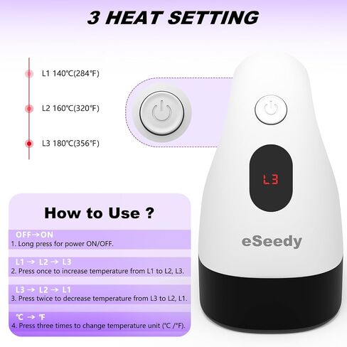 eSeedy Mini Heat Press Machine with LED Display for Heat Transfer Crafts in Saudi Arabia