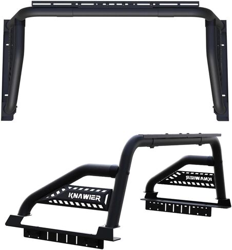 R09 شريط لف لشاحنة بيك اب متوسطة الحجم، قضيب رياضي لرف المطاردة قابل للتعديل متوافق مع تاكوما/غلادياتور/فرونتير/كانيون/رانجر/كولورادو، حوامل خفيفة in Kuwait