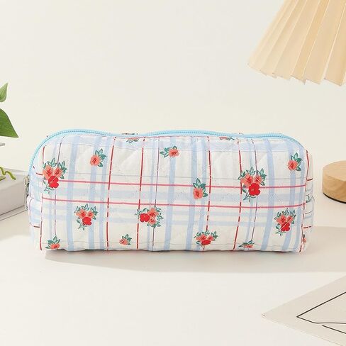 Pencil Case Pen Case Office College School Storage Bag Pouch Holder Box Organizer Makeup Pouch Cosmetic Bag Aesthetic Cute Pencil Case for Girls Boys Kids (S) in Saudi Arabia
