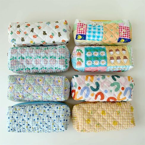 Pencil Case Pen Case Office College School Storage Bag Pouch Holder Box Organizer Makeup Pouch Cosmetic Bag Aesthetic Cute Pencil Case for Girls Boys Kids (S) in Saudi Arabia