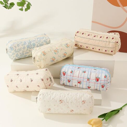 Pencil Case Pen Case Office College School Storage Bag Pouch Holder Box Organizer Makeup Pouch Cosmetic Bag Aesthetic Cute Pencil Case for Girls Boys Kids (S) in Saudi Arabia