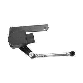 Air Suspension Ride Height Level Sensor, Front Left Height Level Sensor No.56029595AC for Ram 1500 2013 2014 Black, 1 Pc