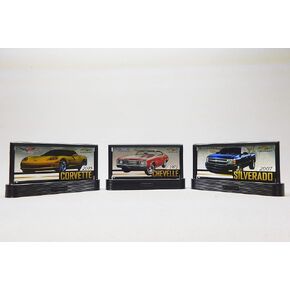 Lionel General Motors Chevy Billboard Model Train 3-Pack Accessory