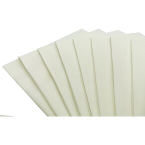 Precut Cotton Fat Quarters Quilt Squares 17"x20"White 8pcs